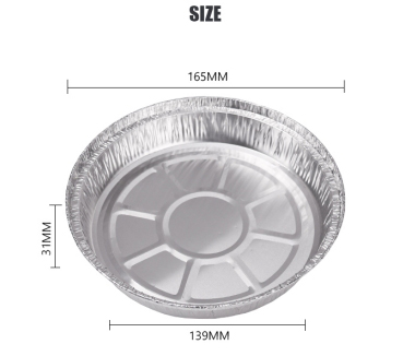 Round foil take-out pan MT-R165B Round foil take-out pan MT-R165B