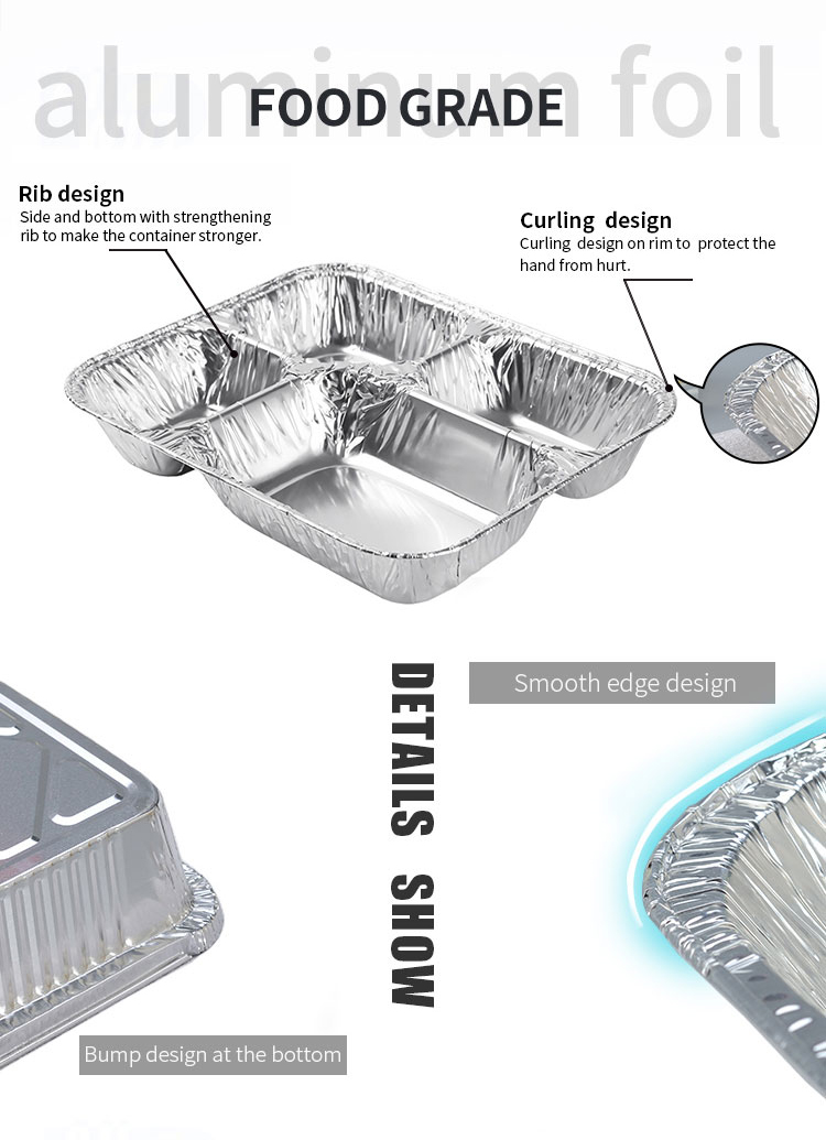 Compartment aluminum foil containers.jpg Compartment aluminum foil containers.jpg