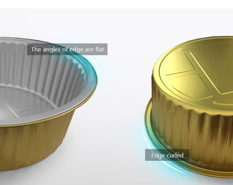 Foil cups MT-RC250B Foil cups MT-RC250B